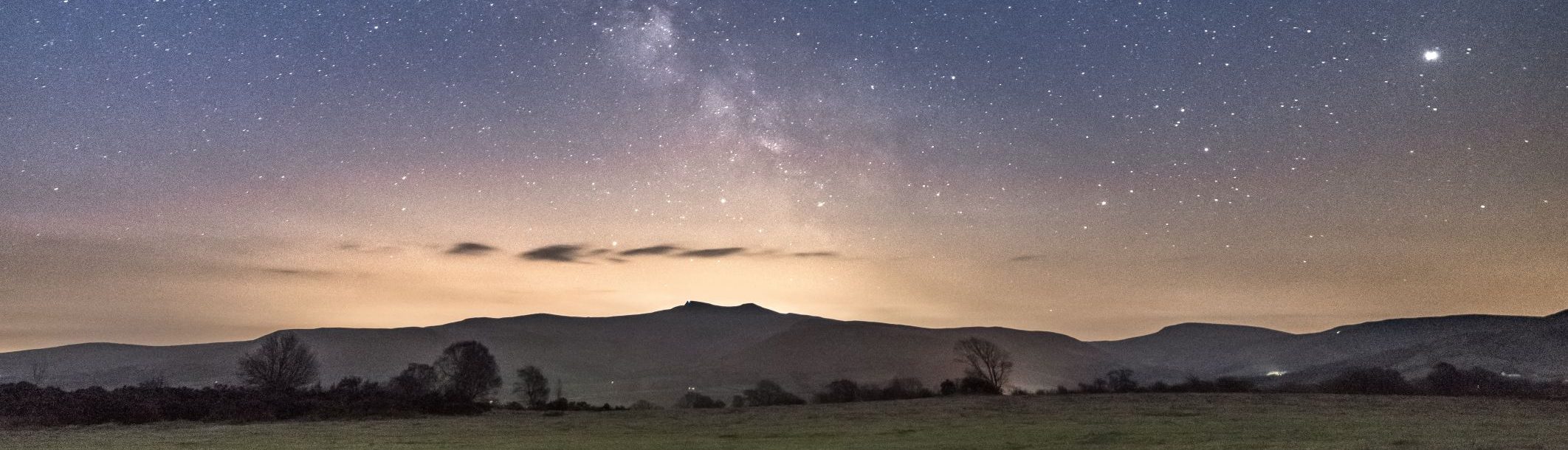Milky way from the Visitor Centre Dark Sky
