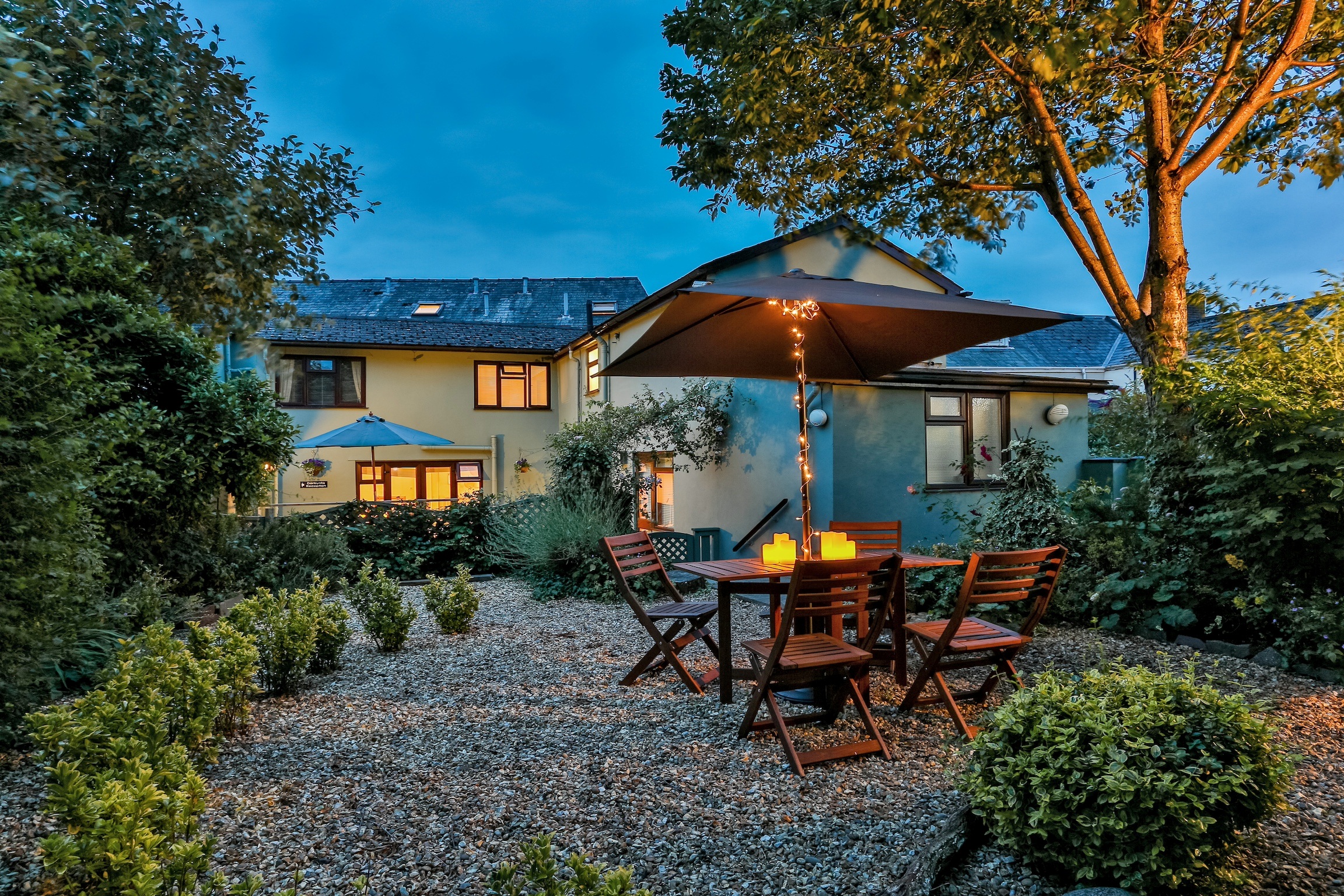 The Coach House Brecon Garden