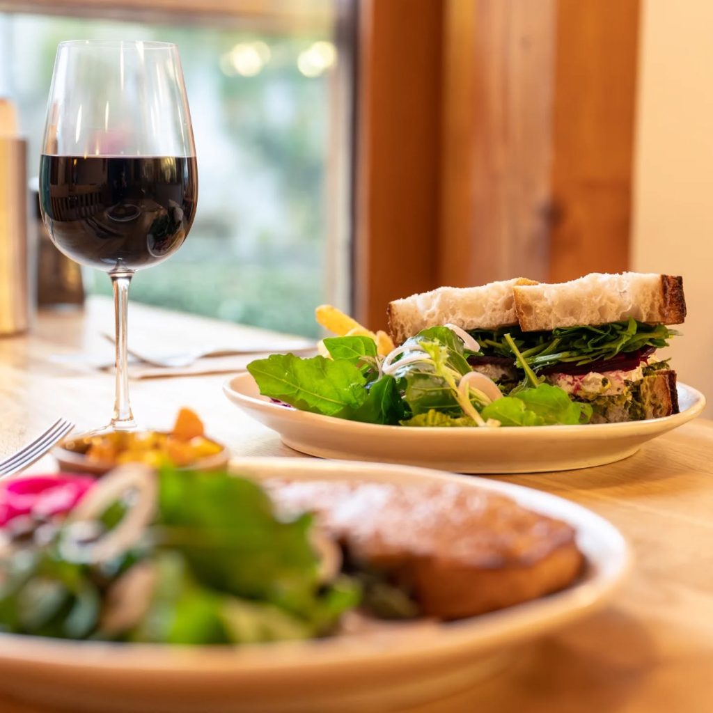 Welsh Rarebit and wine