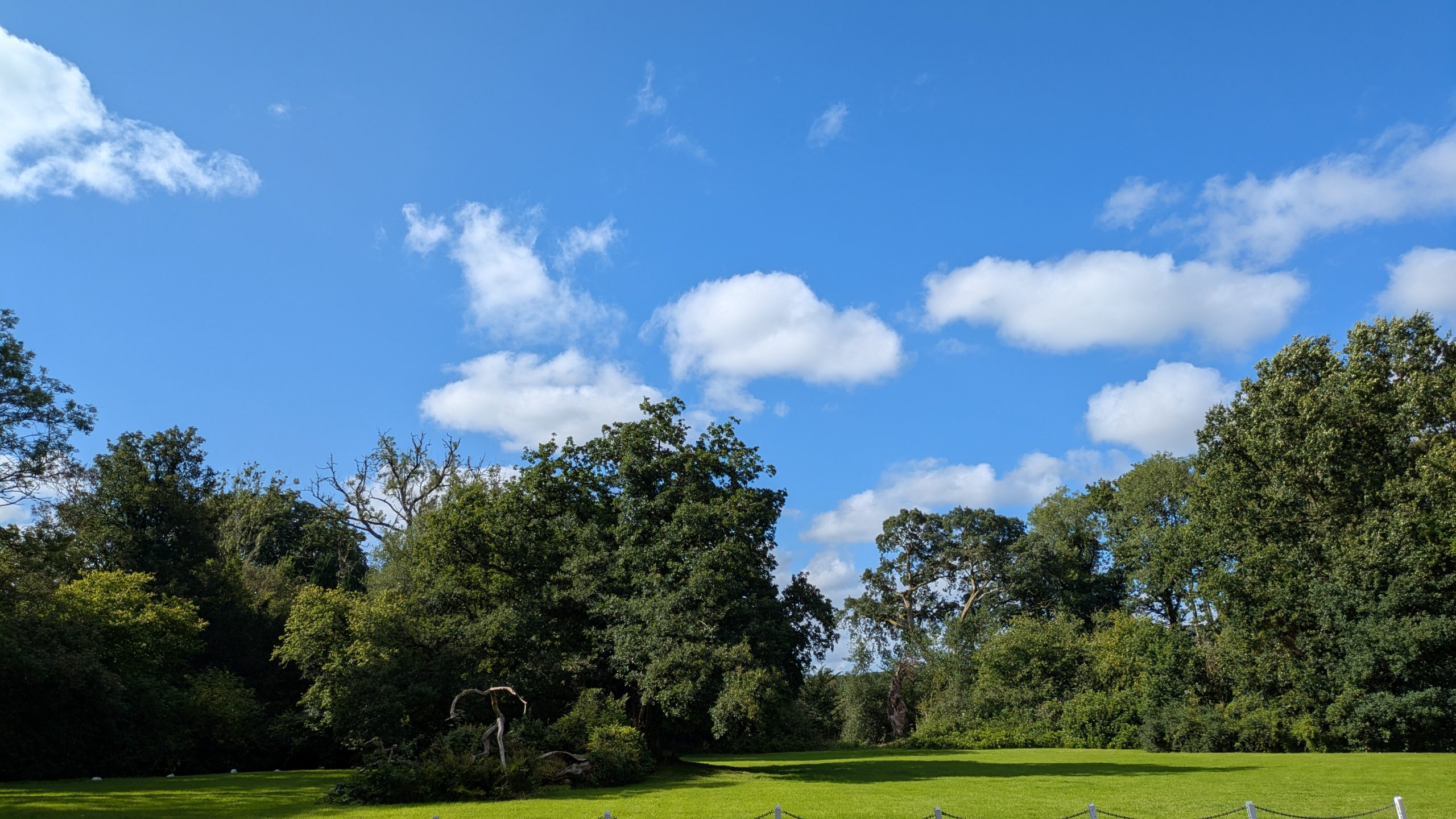 exterior garden shot of the grounds Glasevin mansion