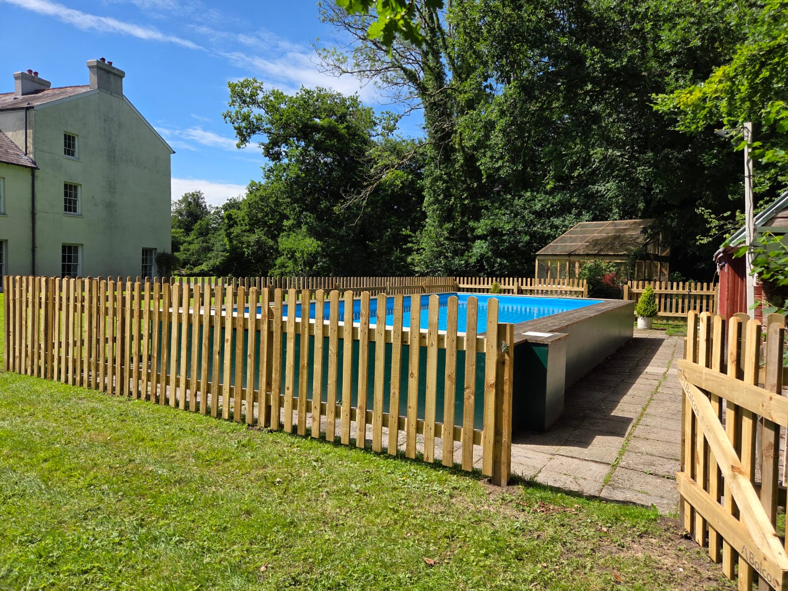 swimming-pool sauna Glasevin mansion