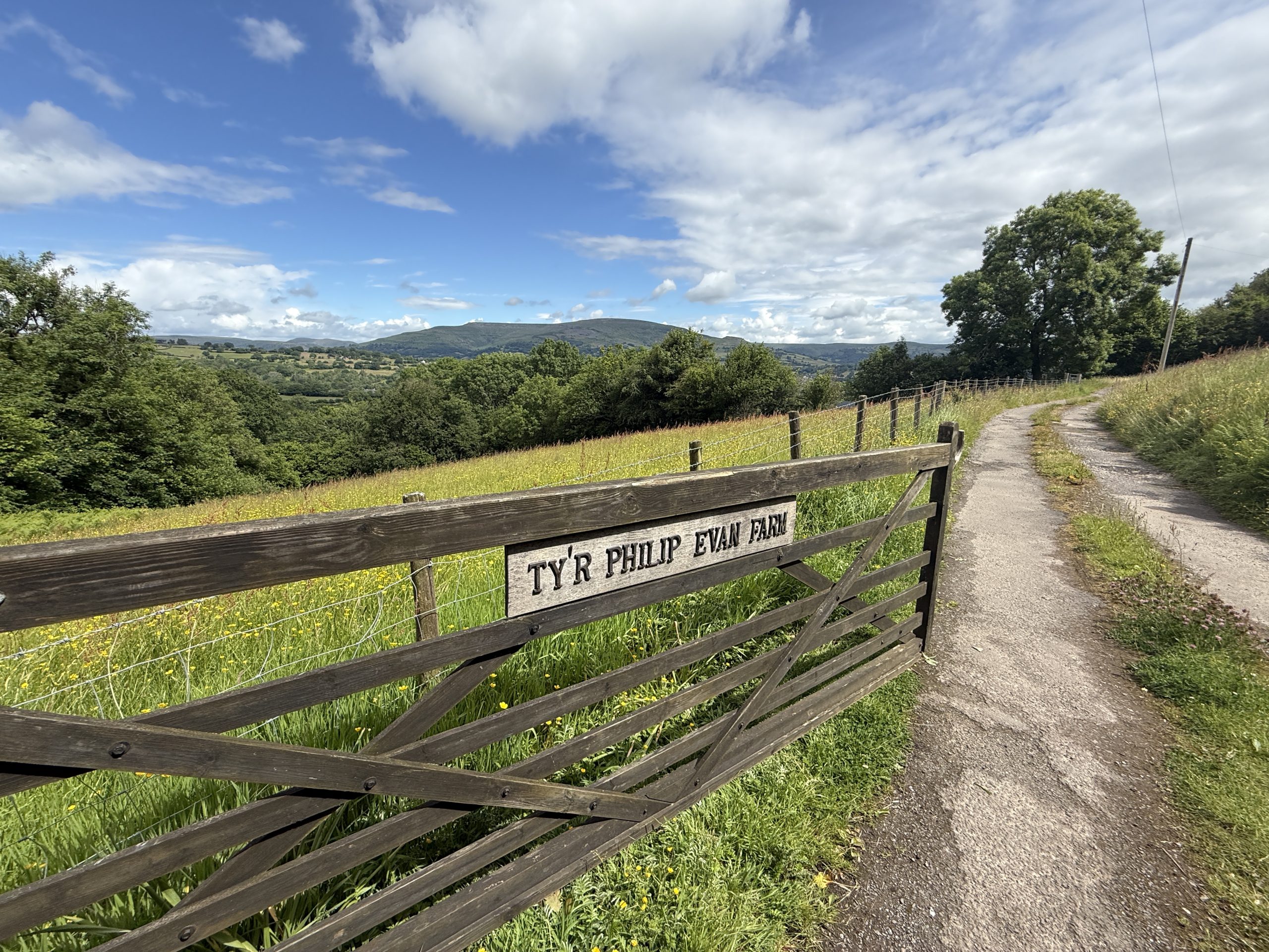 Caban Tarren woodland retreat near Llangattock in the Brecon Beacons