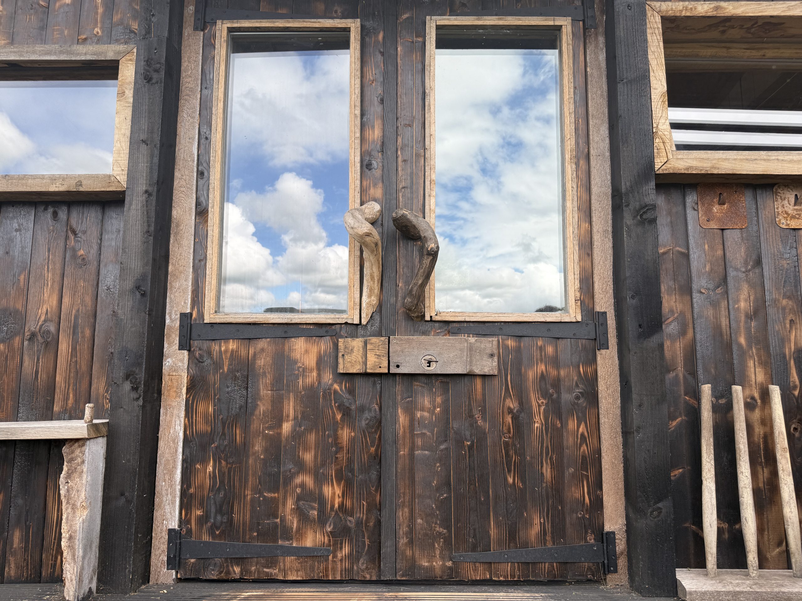 Handcrafted off-grid accommodation at Caban Tarren in Bannau Brycheiniog