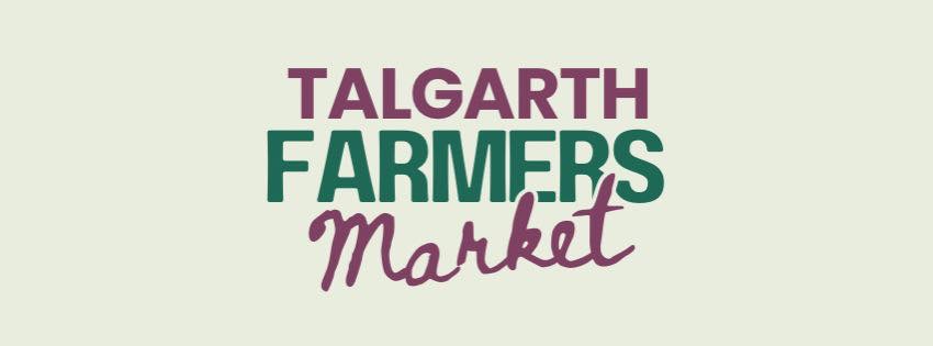 Monthly farmers market in Talgarth in the Brecon Beacons