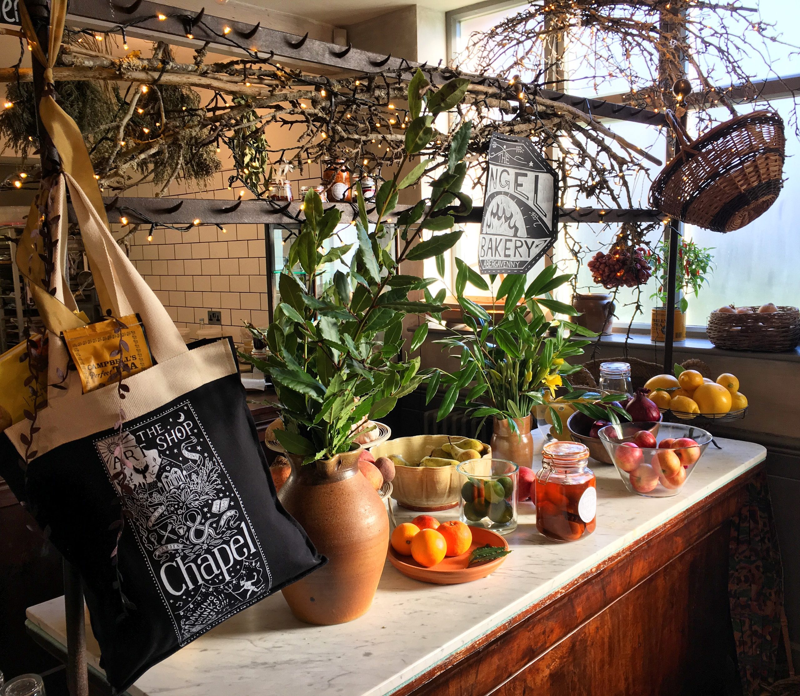 Fresh seasonal food served at The Kitchen at the Chapel
