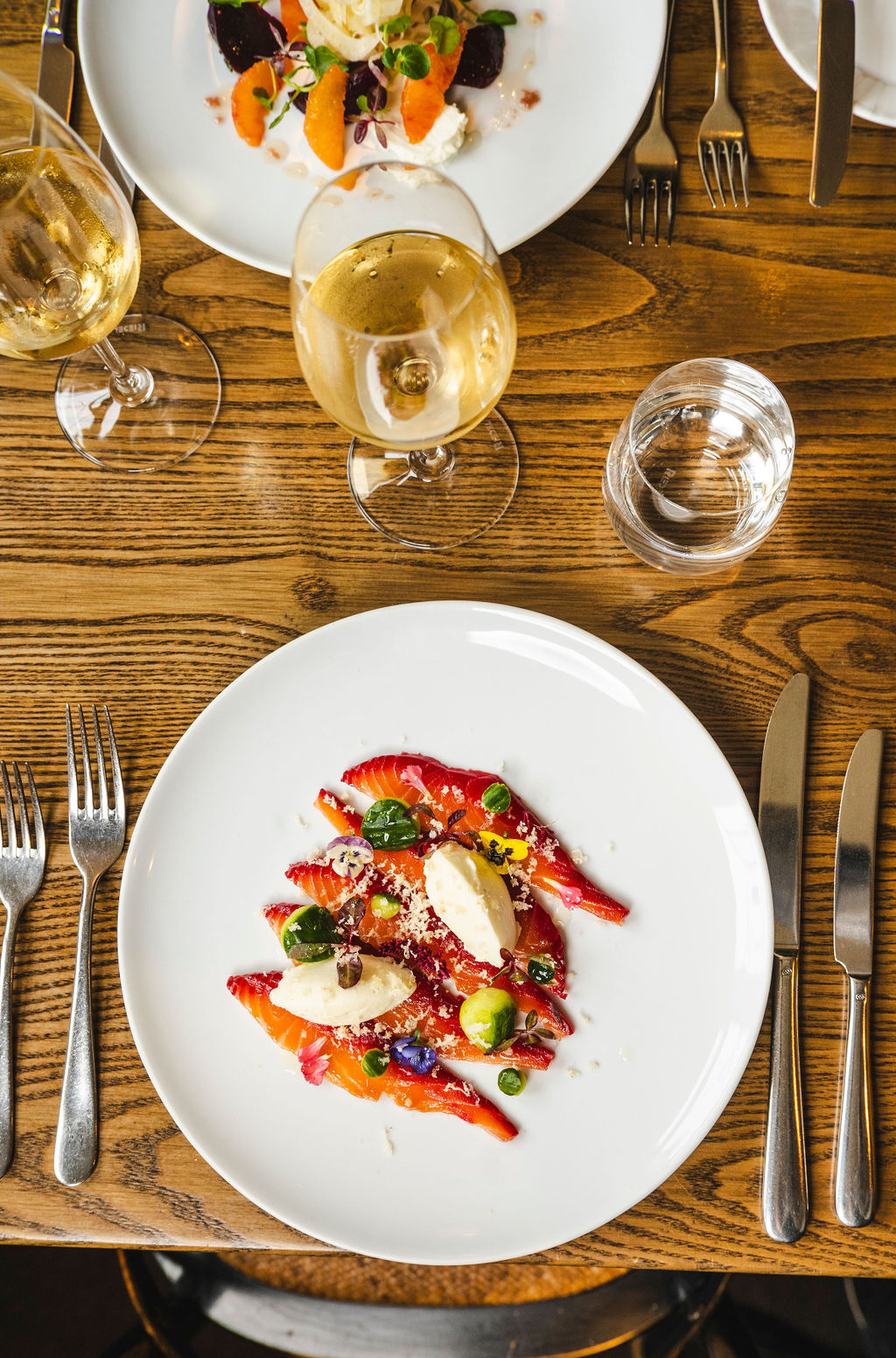 Michelin-starred dining at The Walnut Tree near Bannau Brycheiniog