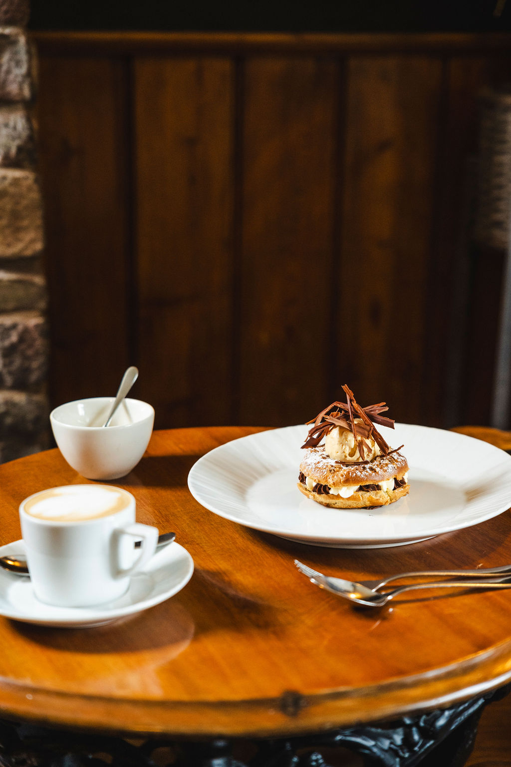 Michelin-starred dining at The Walnut Tree near Bannau Brycheiniog