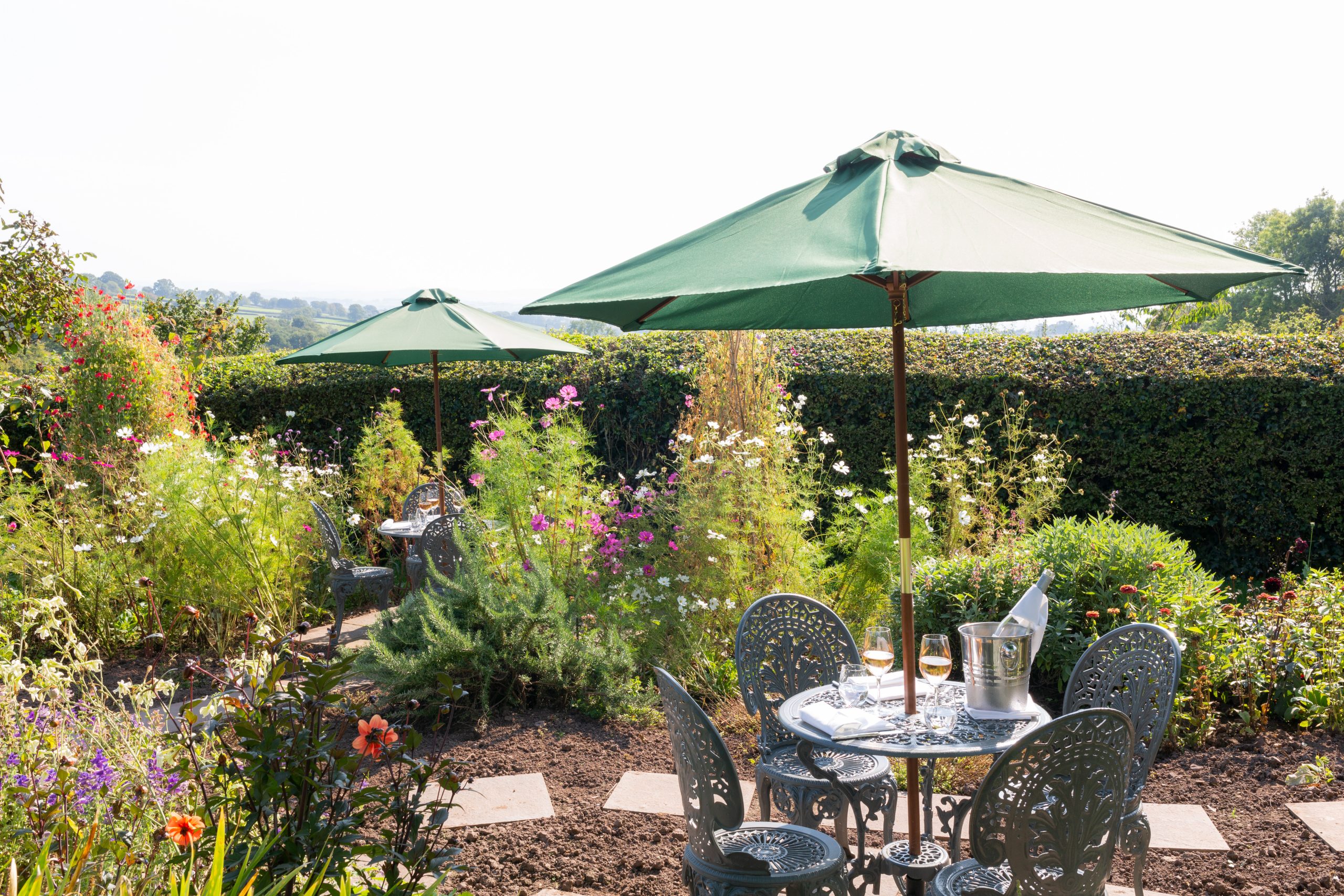 The Walnut Tree restaurant exterior near Abergavenny in Bannau Brycheiniog